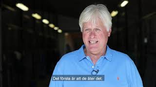 Travtränaren Jerry Riordan om Granngårdens hästfoder [upl. by Usanis]