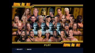 WWE  Royal Rumble match ALL COM  Royal Rumble 2002 [upl. by Lebbie]