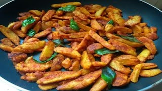 சேப்பங்கிழங்கு வறுவல்  Seppankizhangu Fry in tamil  Colocasia or Arbi fry in tamil [upl. by Yearwood345]