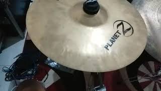 zildjian planet Z crash 16 [upl. by Noyrb]