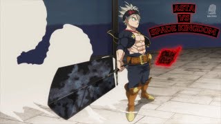 Asta vs Spade Kingdoms Forces  The Dark Triad Meeting  Black Clover [upl. by Leuqim]