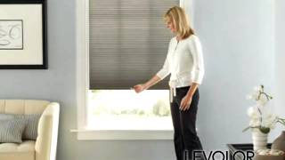 Levolor Custom Accordia Cellular Shades  Updated 2010 [upl. by Eilsek596]