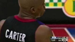 Vince Carter  Best Alleyoop Dunk Of All Time Mar 08 2000 [upl. by Aleakcim]