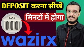 how to deposit funds in wazirx  WazirX Paisa kaise Deposit Kare  WazirX UPI Option  WazirX Funds [upl. by Cigam825]