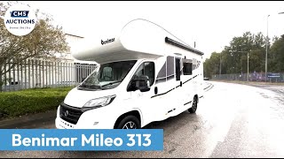 Benimar Mileo 313  Motorhome Auction [upl. by Ylsel]