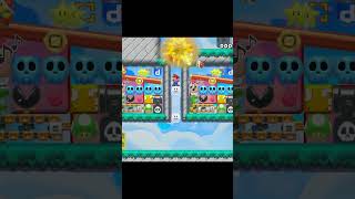 Super Mario Maker 2 Multi Giant Bomb Block Smash Tunnel Jump Adventure Level [upl. by Fitton]