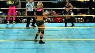 FCW AJ Lee Aksana vs Naomi Kaitlyn [upl. by Fachanan623]