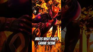 Marvels SpiderMan 2 PS5  Miles Visit Dads Grave Scene [upl. by Berri394]