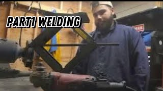 P1 decided to record me doing a quick welding job for a customer [upl. by Lebna717]