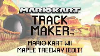 Wii Maple Treeway Edit  Super Mario Maker Style Remix [upl. by Nesnah]