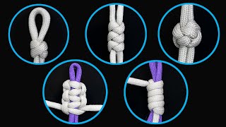 Nudos básicos para hacer pulseras paracord [upl. by Osrick970]