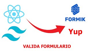 🟢 validar formulario de registro con React  formik y yup [upl. by Almat]