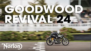 Norton at The Goodwood Revival 2024 [upl. by Navada]