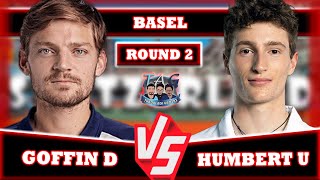 🔴LIVE U Humbert vs D Goffin • Basel Open 2024 Round 2 Humbert Goffin BaselOpen tennis ATP [upl. by Aerdied569]