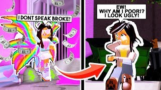 THE SPOILED RICH TWIN BECAME POOR amp UGLY  Roblox  Royale High [upl. by Nita]