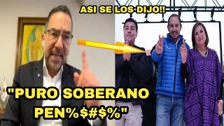 ACABA DE PASAR SACO DE PUS JAVIER LOZANO ESTALLA DE C0RAJE CON PANISTAS Y LES DICE SOBERANOS P3N [upl. by Siram]