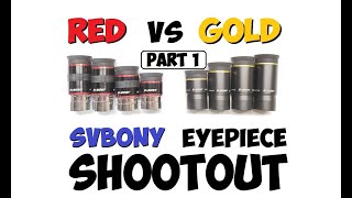 SVBony Eyepiece Review PART 1 Wide FieldOfView Eyepiece SHOOTOUT by Reflactor [upl. by Adnertal]