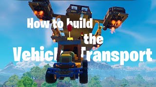 How to build the Vehicle Transport [upl. by Lemhaj]