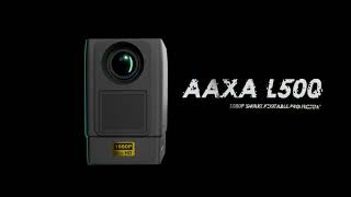 AAXA L500 Smart Portable Projector True 1080P Native Resolution [upl. by Drapehs]