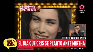 ¿Una entrevista incómoda el día que Mirtha Legrand abordó a Cris Miró [upl. by Yelyah618]