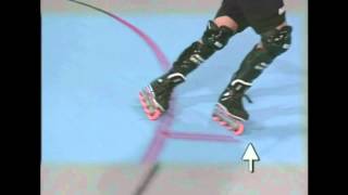 Roller Hockey Drills  Inline Skating Tutorial  Crossovers [upl. by Shifra]