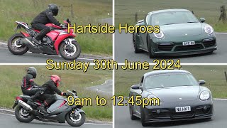 Hartside Pass  9am to 1245pm Sunday 30th June 2024  All the morning action from the hairpin [upl. by Pliske]