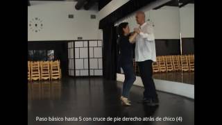 Tango Argentino  Molinete horario [upl. by Ennaeirb]