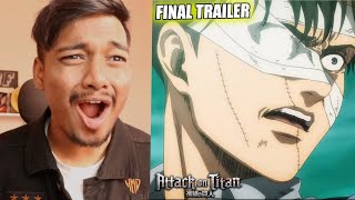 AOT FINAL SEASON FINAL TRAILER🔥BBFisLive [upl. by Sidnee842]