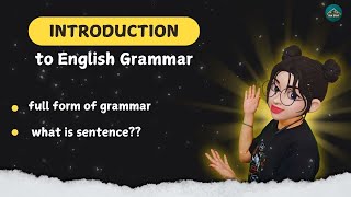 Introduction to English Grammar englishgrammar sentences subject predicate [upl. by Euqenimod887]