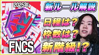 【大発表】2025年のFNCSが遂に公開世界枠はルールは日程は全部解説していきます【フォートナイト】 [upl. by Tarryn449]