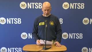 NTSB Media Brief  Airbus EC130 Helicopter Crash Feb 11 livestream [upl. by Klute]