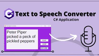 Text to Speech Converter  C Application  Program  Tagalog [upl. by Bivins546]