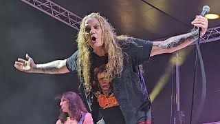 Sebastian Bach Skid Row Full Complete Concert Show Island Lake Illinois August 25 2023 [upl. by Ameekahs]