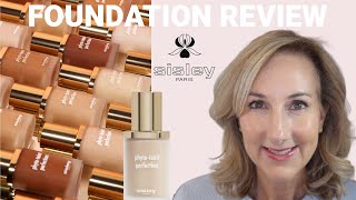 NEW SISLEY PHYTOTEINT PERFECTION FOUNDATION REVIEW  DEMO  10 HOUR WEAR TEST on MATURE DRY SKIN [upl. by Anglo]