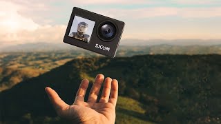 SJCAM SJ4000 Dual screen 4k action camera unboxing 🙂 [upl. by Ativla427]