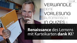 Karteikarten mit KI erstellen lassen Ich teste hesseai für Studium und Weiterbildung [upl. by Annaira]