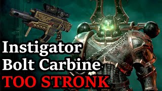 INSTIGATOR BOLT CARBINE TOO STRONK  SPACE MARINES 2 PVP  Warhammer 40K [upl. by Naitsirc]