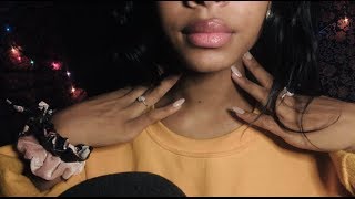 ASMR 30 MINUTES OF PURE INAUDIBLE WHISPERING  COLLARBONE VISUALS  HAND MOVEMENTS 💛 [upl. by Purdy261]