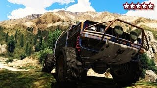 GTA 5 OffRoading  CUSTOM Jumps amp Races GTA V  Grand Theft Auto [upl. by Inama]