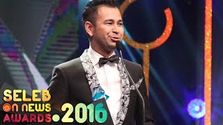 Seleb Paling Sosmed quot Raffi Ahmad quot  Seleb On News Awards 2016 [upl. by Urissa]