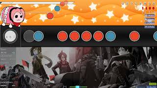 osu Linked Horizon  Shinzou o Sasageyo TV Size Taiko [upl. by Ekenna]