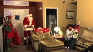 Santa comes to Avas house [upl. by Frymire]