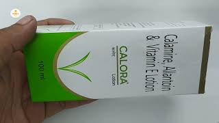 Calora Lotion  Calamine Allantone amp Vitamin E Lotion  Calora Lotion Uses Benefits Dosage Review [upl. by Anne-Corinne]