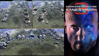 CampC 3 Kane´s Wrath  One Vision 095 Mod  All GDI Fractions  Extra Bonus GER [upl. by Nosreg]