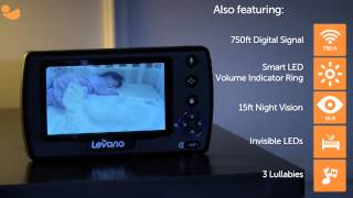 Levana OVIA Digital Baby Video Monitor [upl. by Steep]