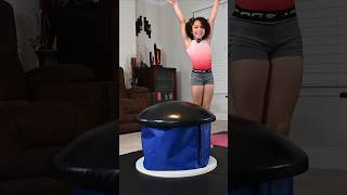 Chloe Takes on Simone Biles Pommel Horse Challenge mensgymnastics [upl. by Hsetih]