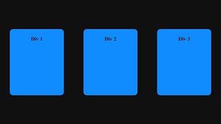 Align 3 Divs SidebySide in a Column  HTML amp CSS Tutorial 2024 [upl. by Severn]