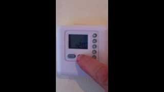 How to program a hortsmann programmable room thermostat [upl. by Anala]