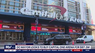 DC Mayor Bowser proposes buying Capital One Arena for 875m [upl. by Nnaoj]