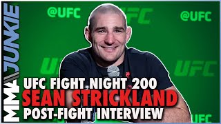 Sean Strickland will suck that D for title shot after main event win [upl. by Vastha]